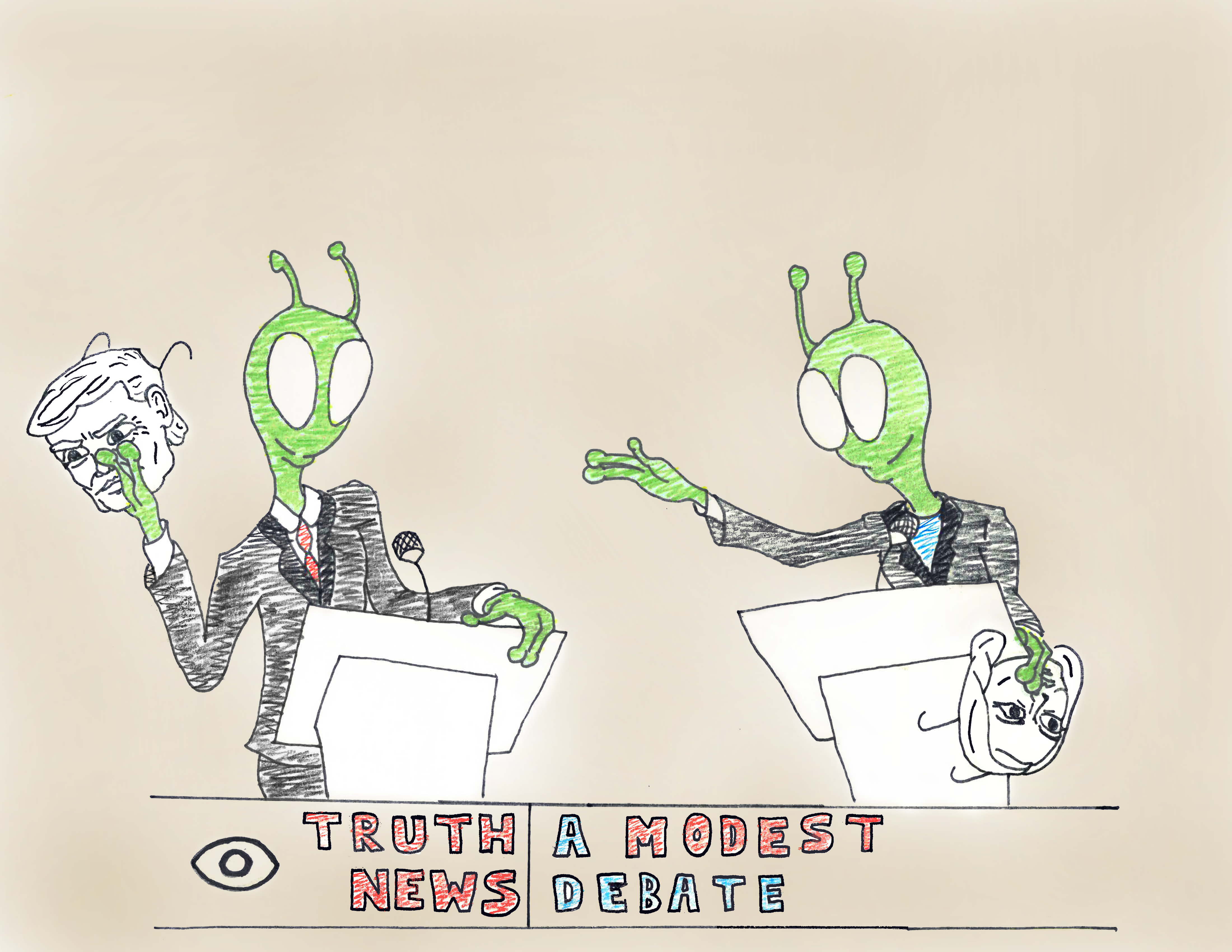 A Modest Debate: The Unbiased Opinions of the Third-Party Presidential Candidate You’ve Been Waiting For